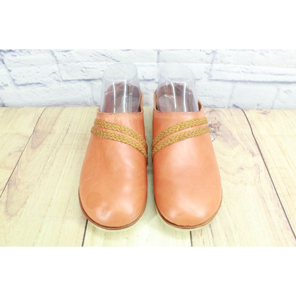Chaco Harpers Picante Slide Mules Clog Brown Leather Size 8.5 - Picture 5 of 10